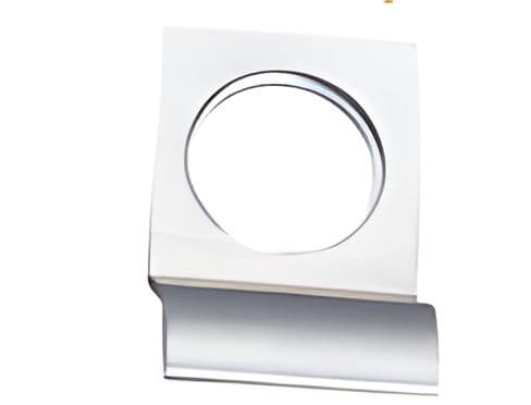 Cylindrical aluminium pull handle