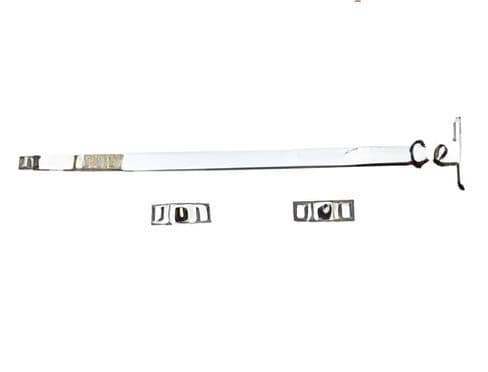Aluminium indicator bolt set for cubicle doors
