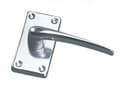 Image of Lever Handle Latch 85mm made of aluminum