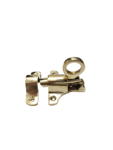 Image of Fan Light Catch Latch set made of brass