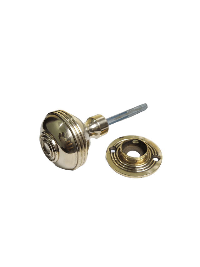3 Line Mortice Door Knob with a detailed and elegant pattern