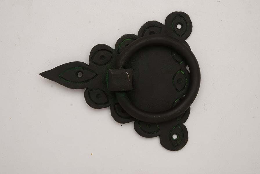 Premium-finish iron door knob