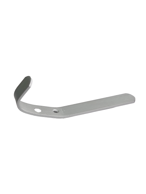 Aluminium hat and coat hook, 3mm x 20mm